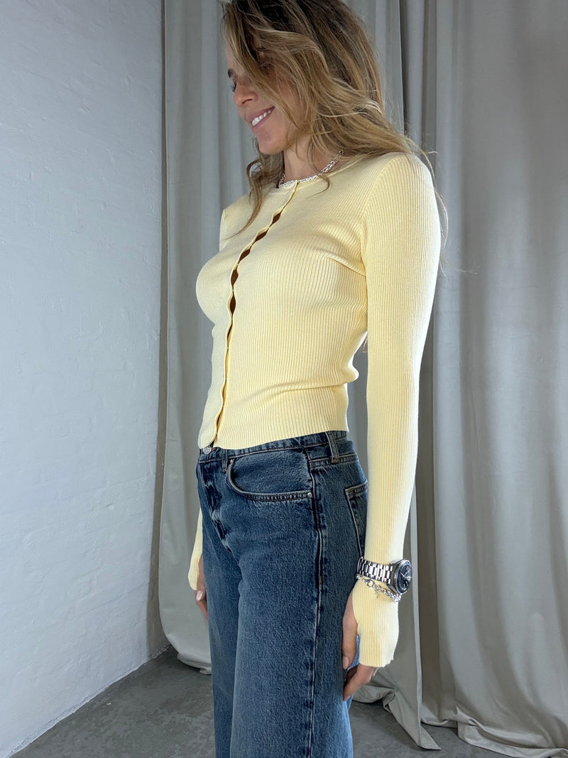 The Collection - Cardigan - Gul - Silvia