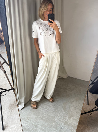 The Collection - Bukser - Off white - Felia
