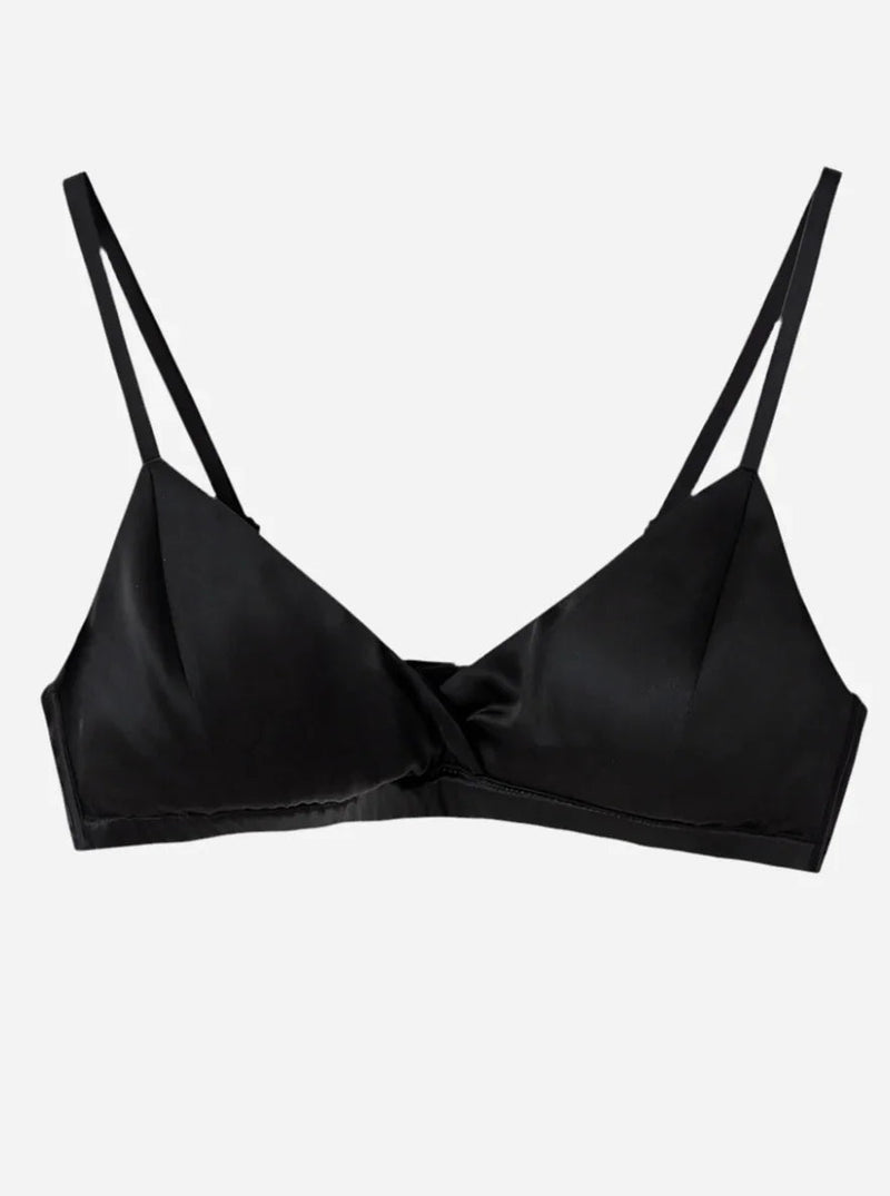 Silke bralette - Sort - AndCopenhagen Sanny