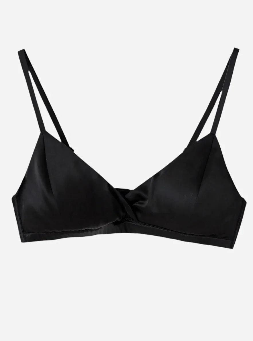 Silke bralette - Sort - AndCopenhagen Sanny