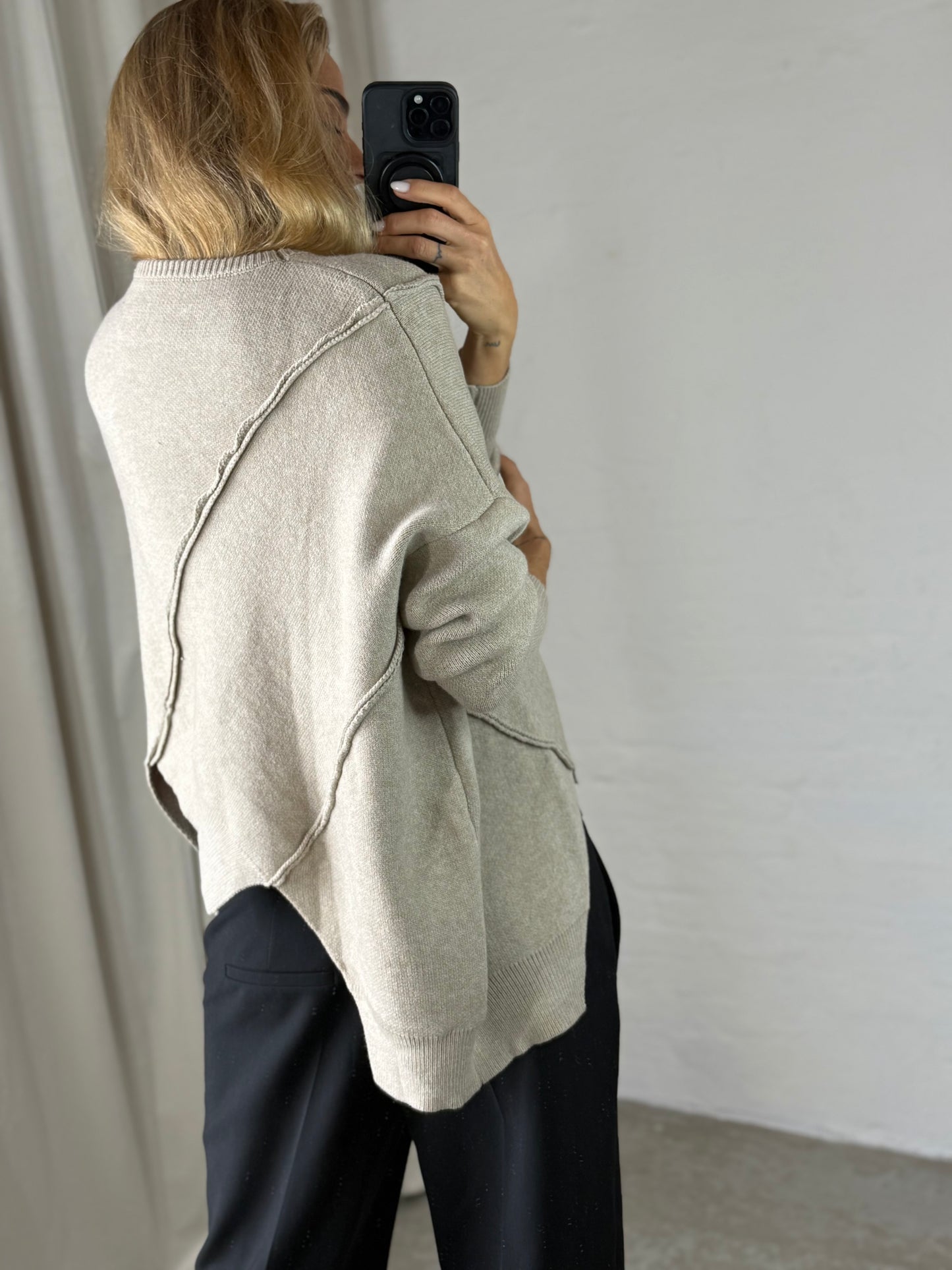 The Collection - Strik - Beige - Anika