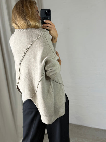 The Collection - Strik - Beige - Anika