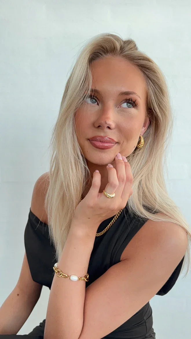 Nine - Pearl Chain Bracelet