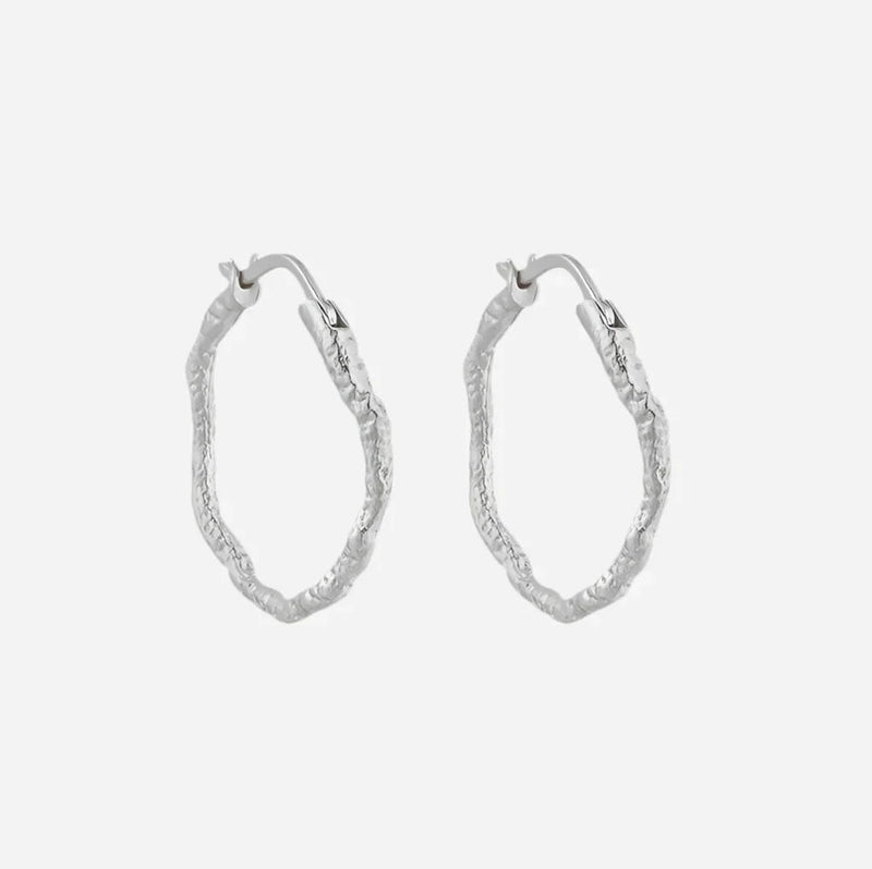 Andcopenhagen Jewelry - Øreringe hoops - 925 sterlingsølv - Sicca small