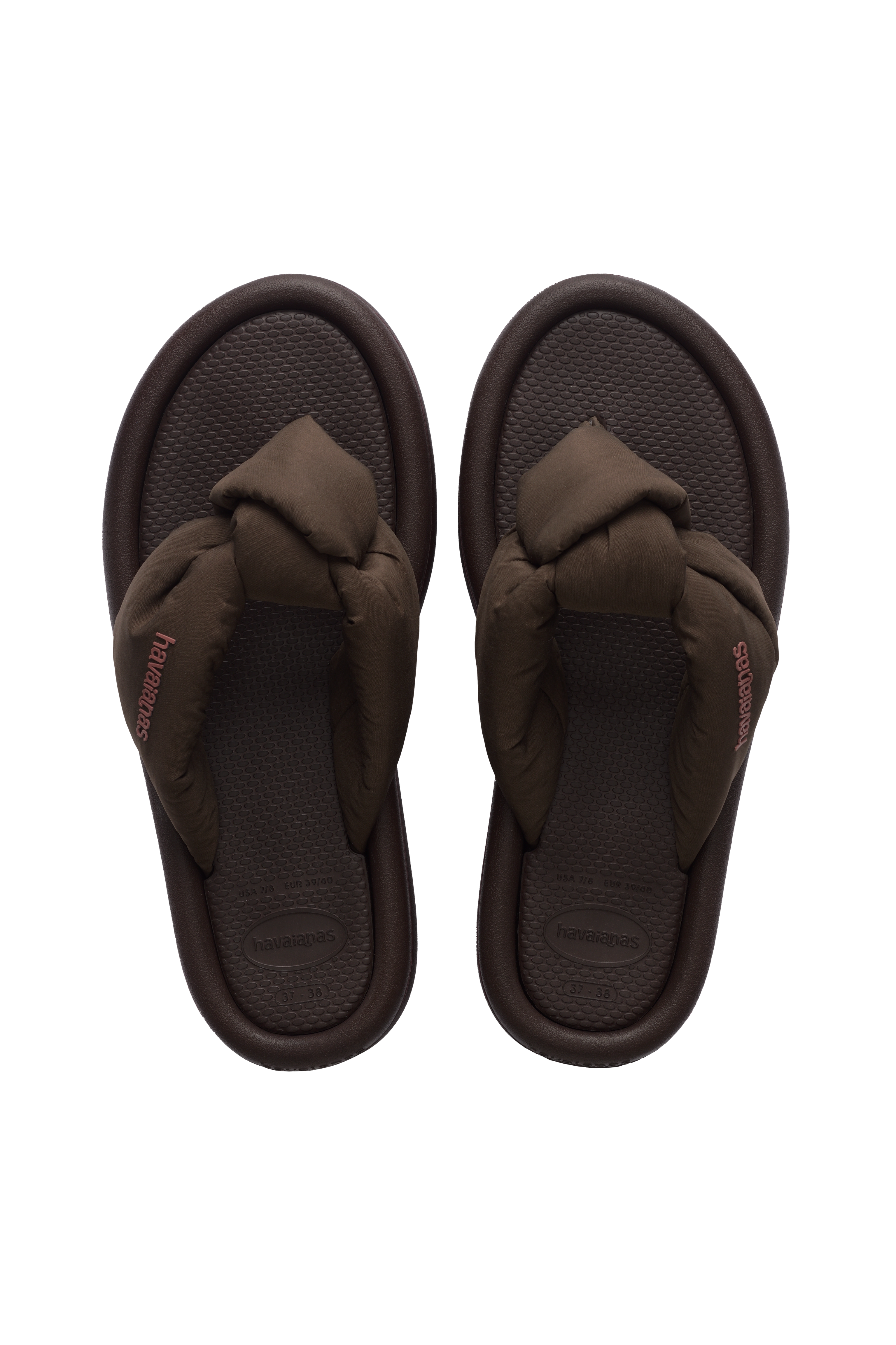 Havainas - Klipklapper - Dark Brown - Over Puffed Up (0727)