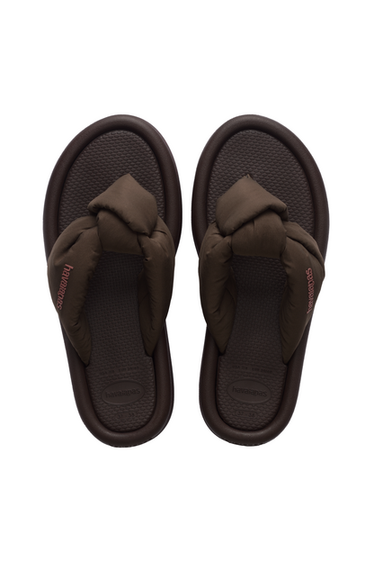 Havainas - Klipklapper - Dark Brown - Over Puffed Up (0727)