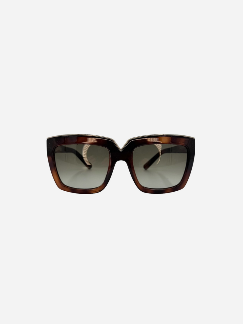 Valentino - Black/Brown - Solbriller - Secondhand