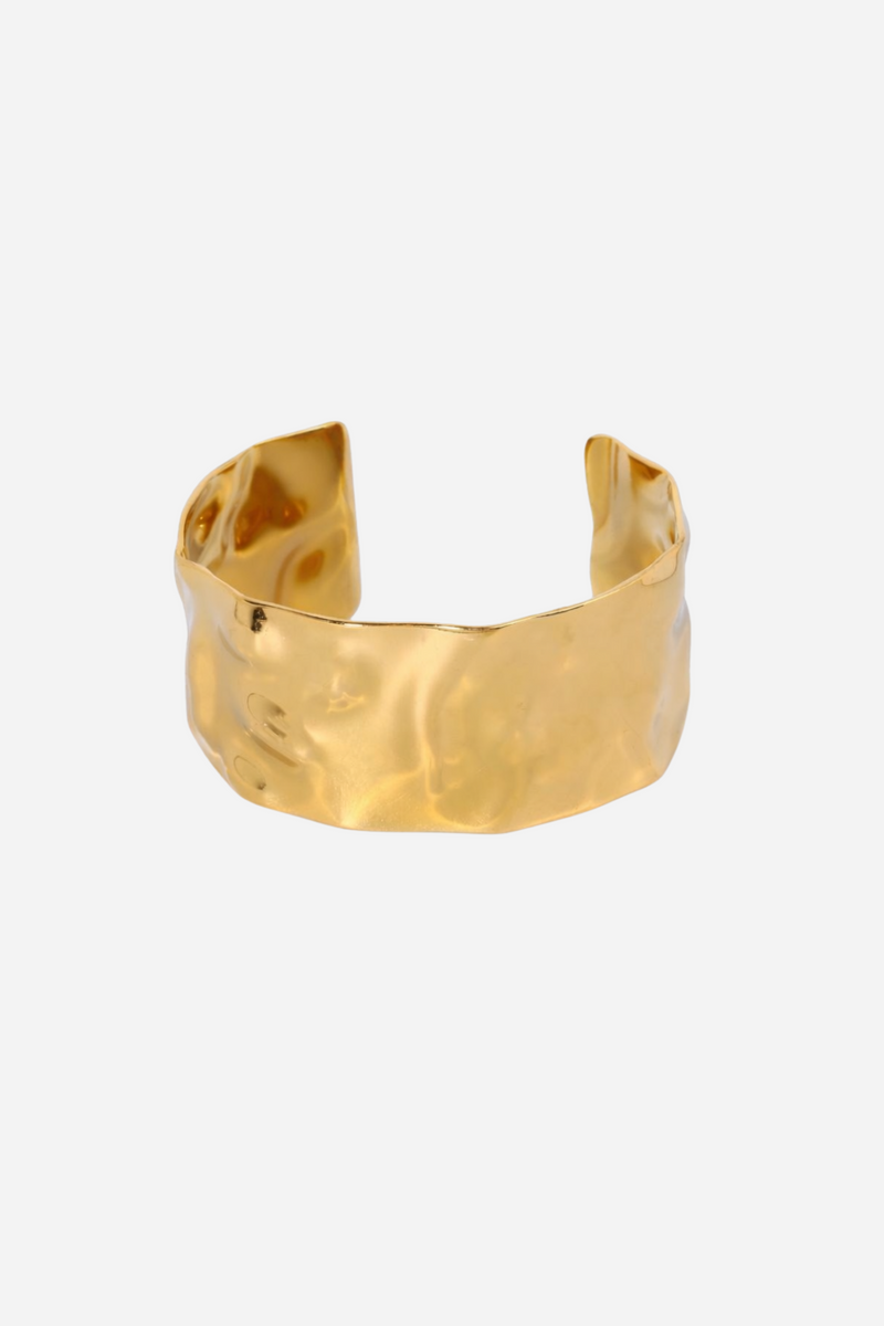 Nine - Armbånd - Guldfarvet - Utah Wide Bracelet