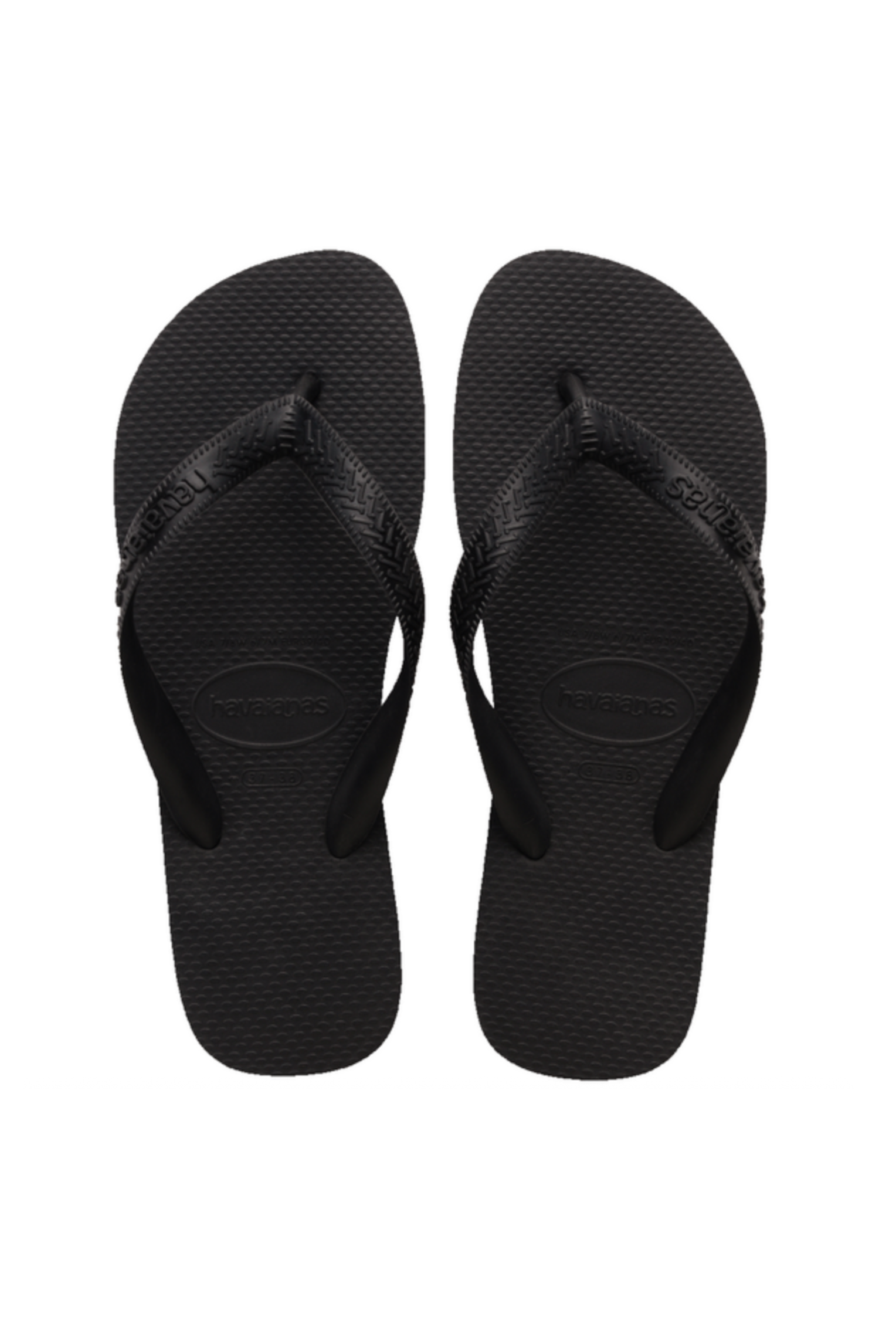 Havaianas - Klipklapper - Black - Top II sss