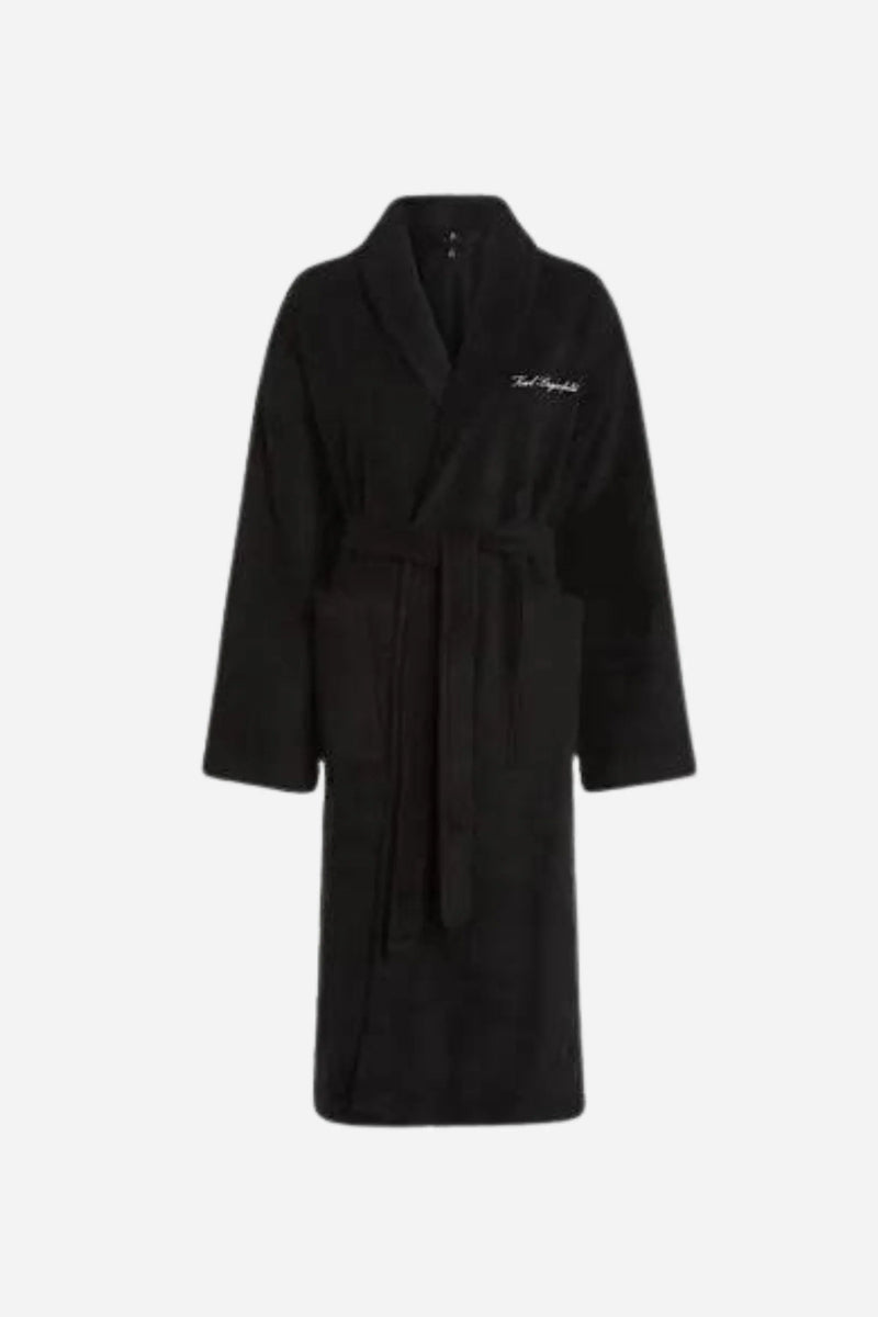 Karl Lagerfeld - Badekåbe - Sort - Karl Terry