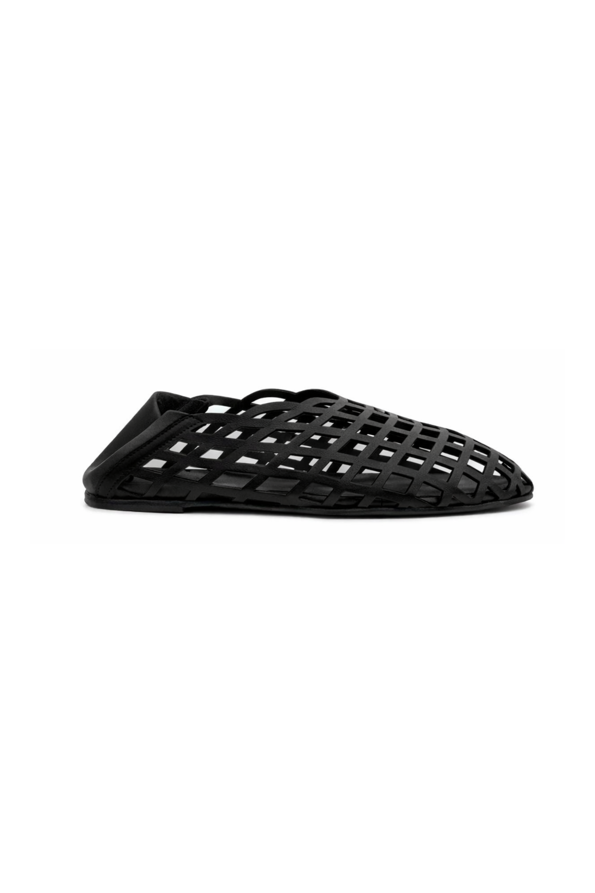Gia Borghini - Sandal - Black - Peek-a-boo Ballerina