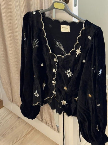 Sissel Edelbo - Bluse - Black - Phoebe