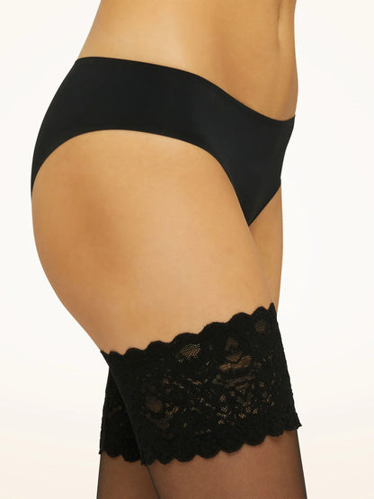 Wolford Satin Touch 20 Stay-Up er elegante selvsiddende strømper