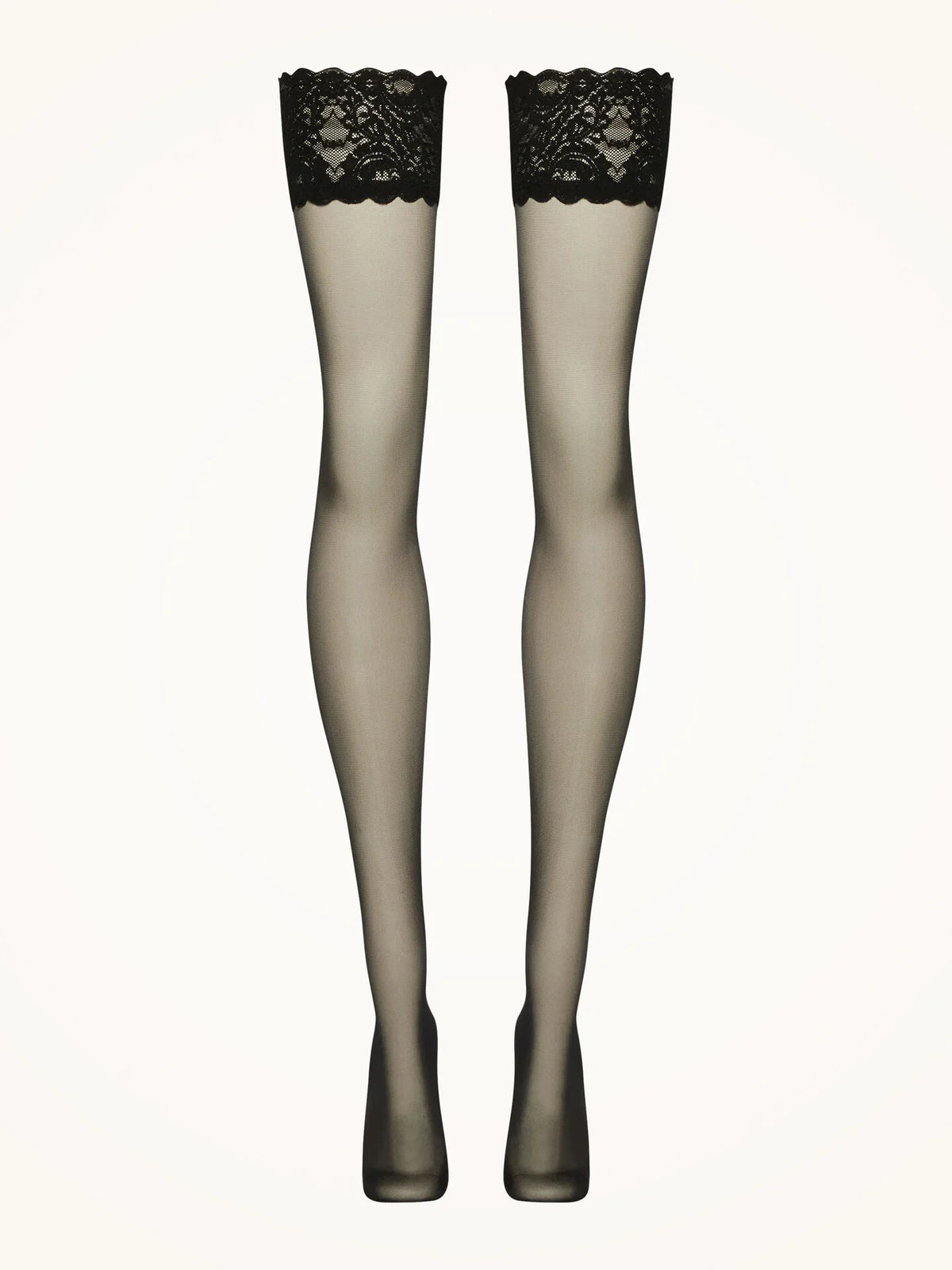 Wolford Satin Touch 20 Stay-Up er elegante selvsiddende strømper