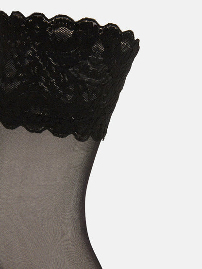 Wolford Satin Touch 20 Stay-Up er elegante selvsiddende strømper