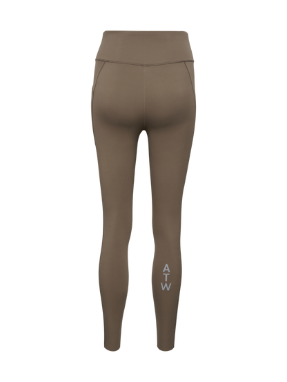 HALO - Leggings - Chocolate chip - Women training tights - Stilkompagniet.dk