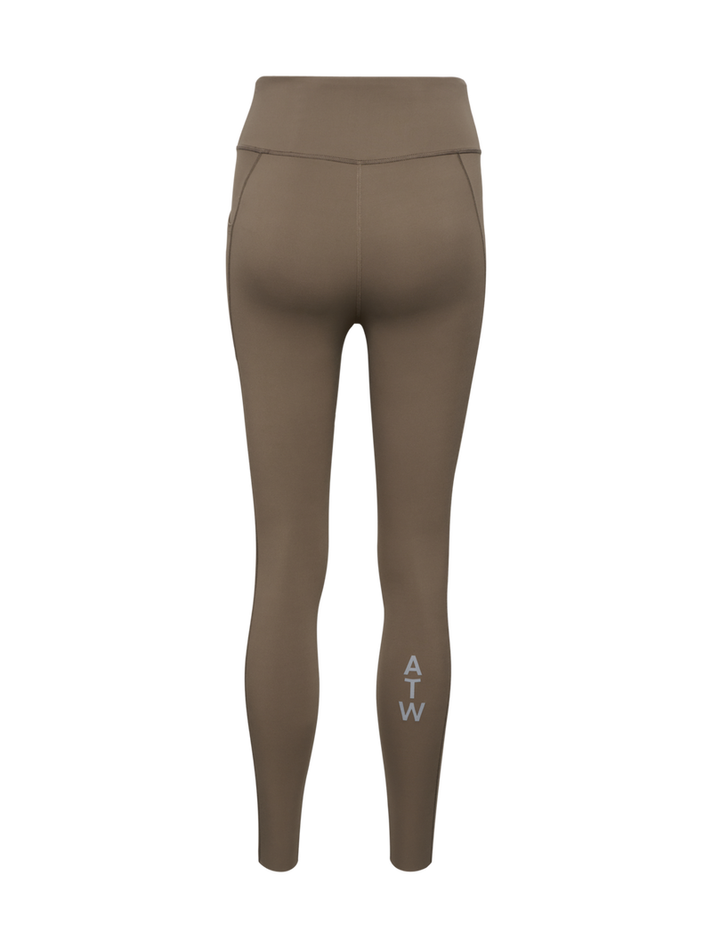 HALO - Leggings - Chocolate chip - Women training tights - Stilkompagniet.dk