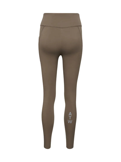 HALO - Leggings - Chocolate chip - Women training tights - Stilkompagniet.dk
