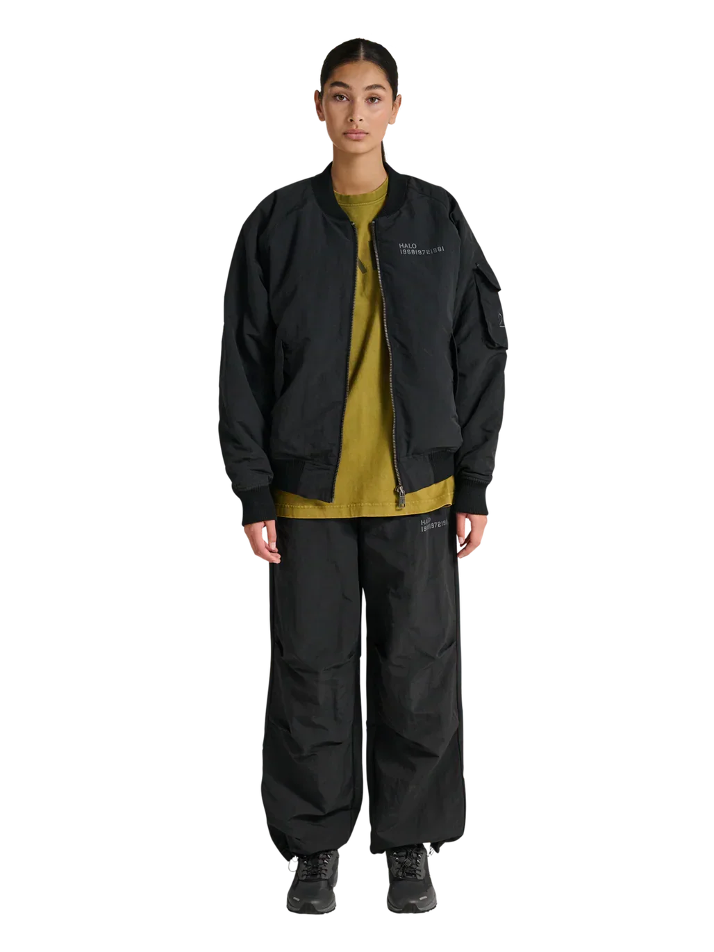 HALO - Jakke - Sort - Cordura Bomber