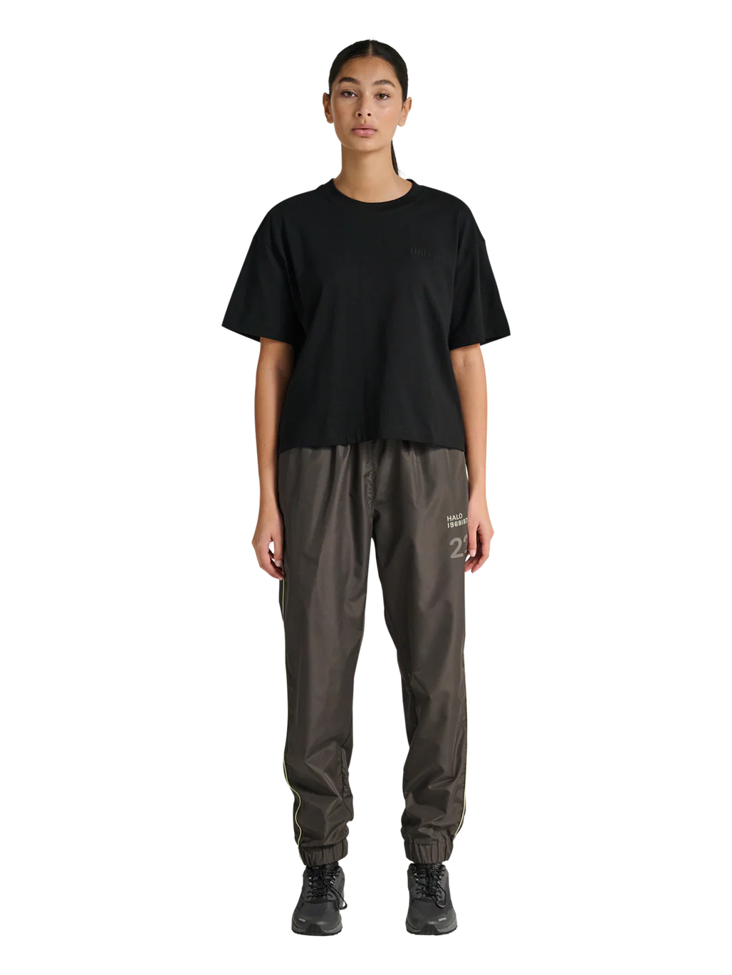 HALO - T-shirt - Black - Logo 231880