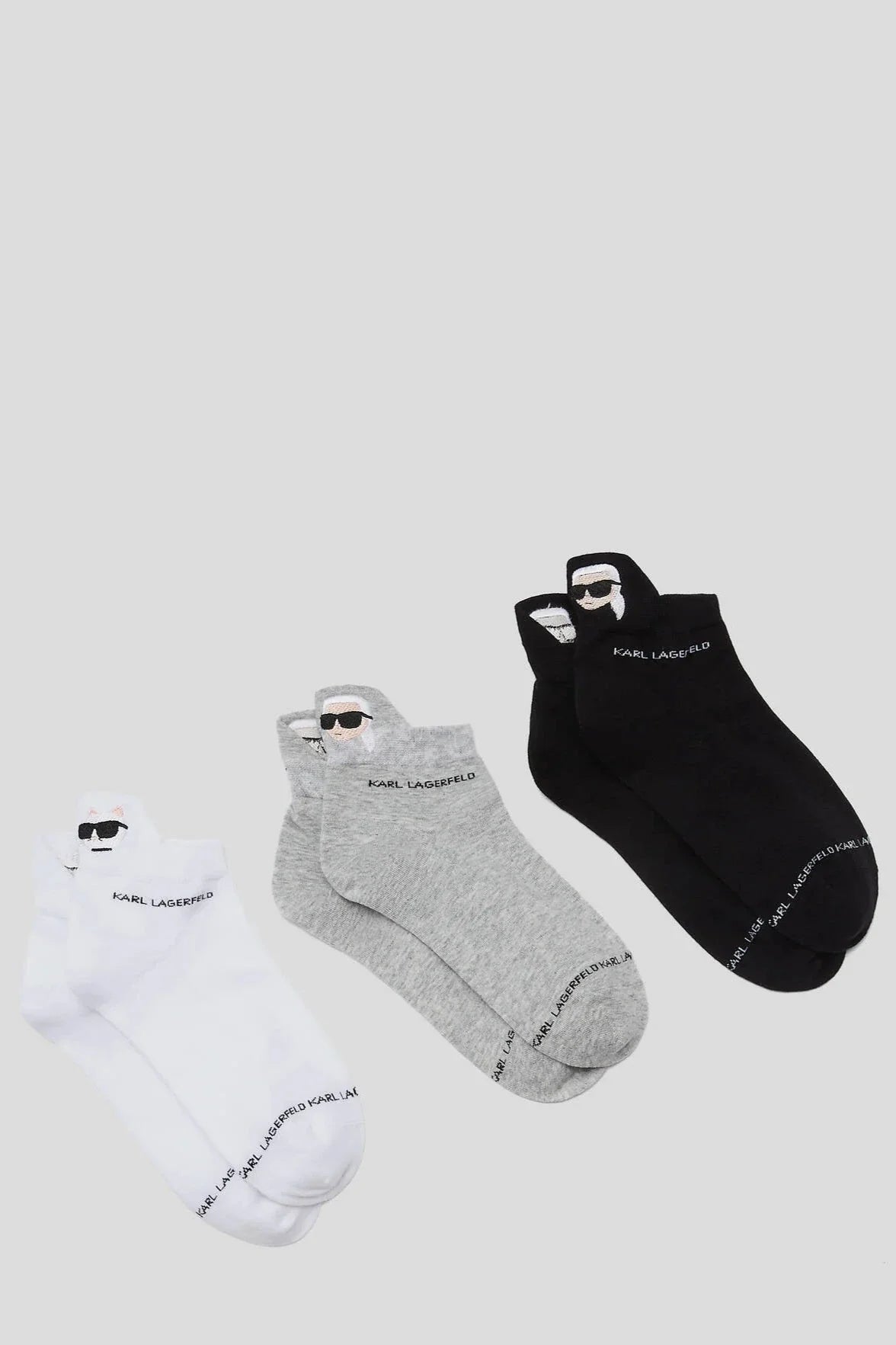 Karl Lagerfeld  - Strømper - IKONI SOCKS 3 PACK