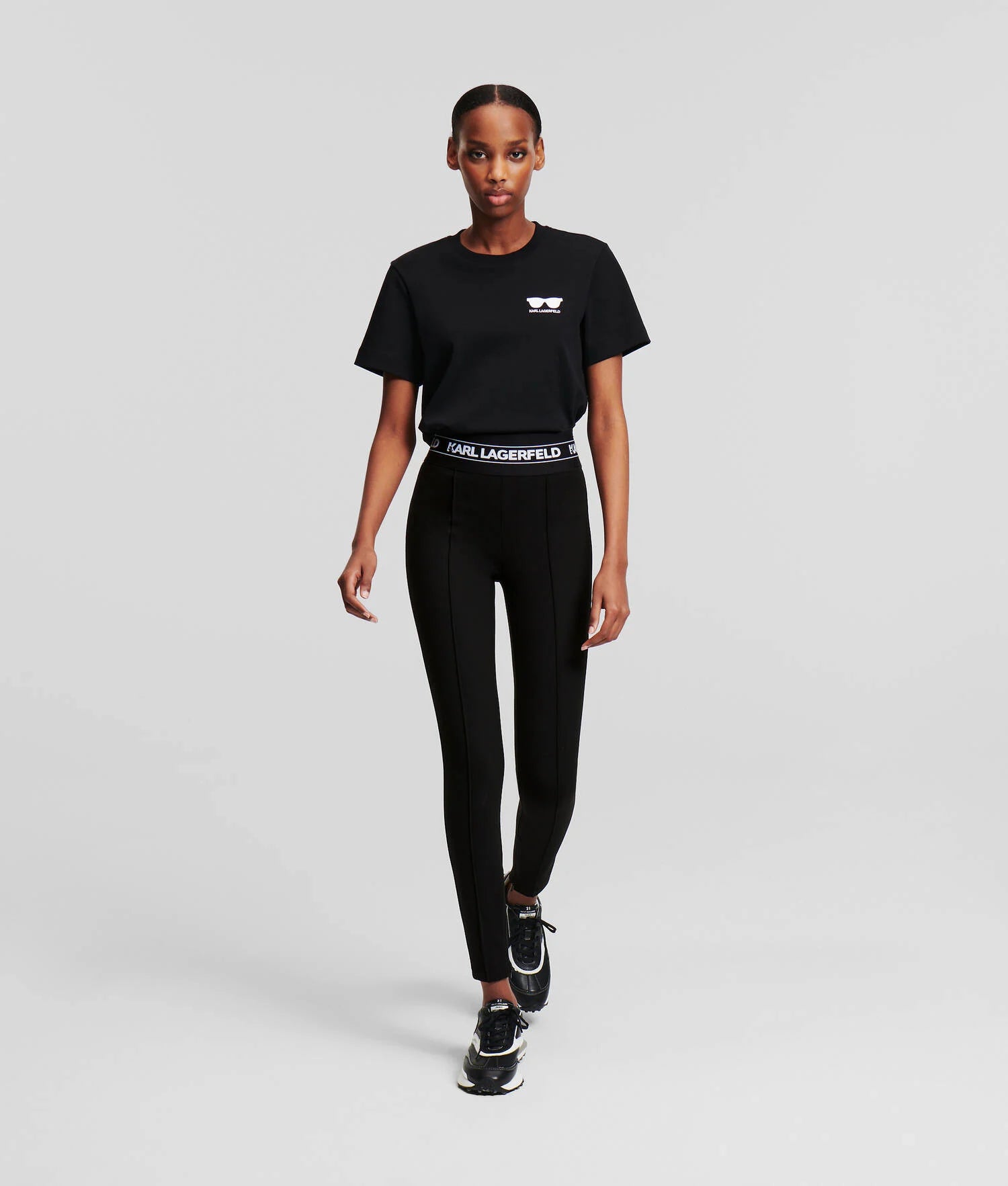 Karl Lagerfeld - Leggings - Black Logo