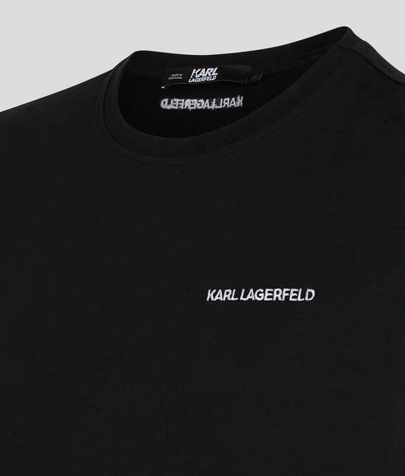 Karl Lagerfeld - T-shirt - Sort - Essential