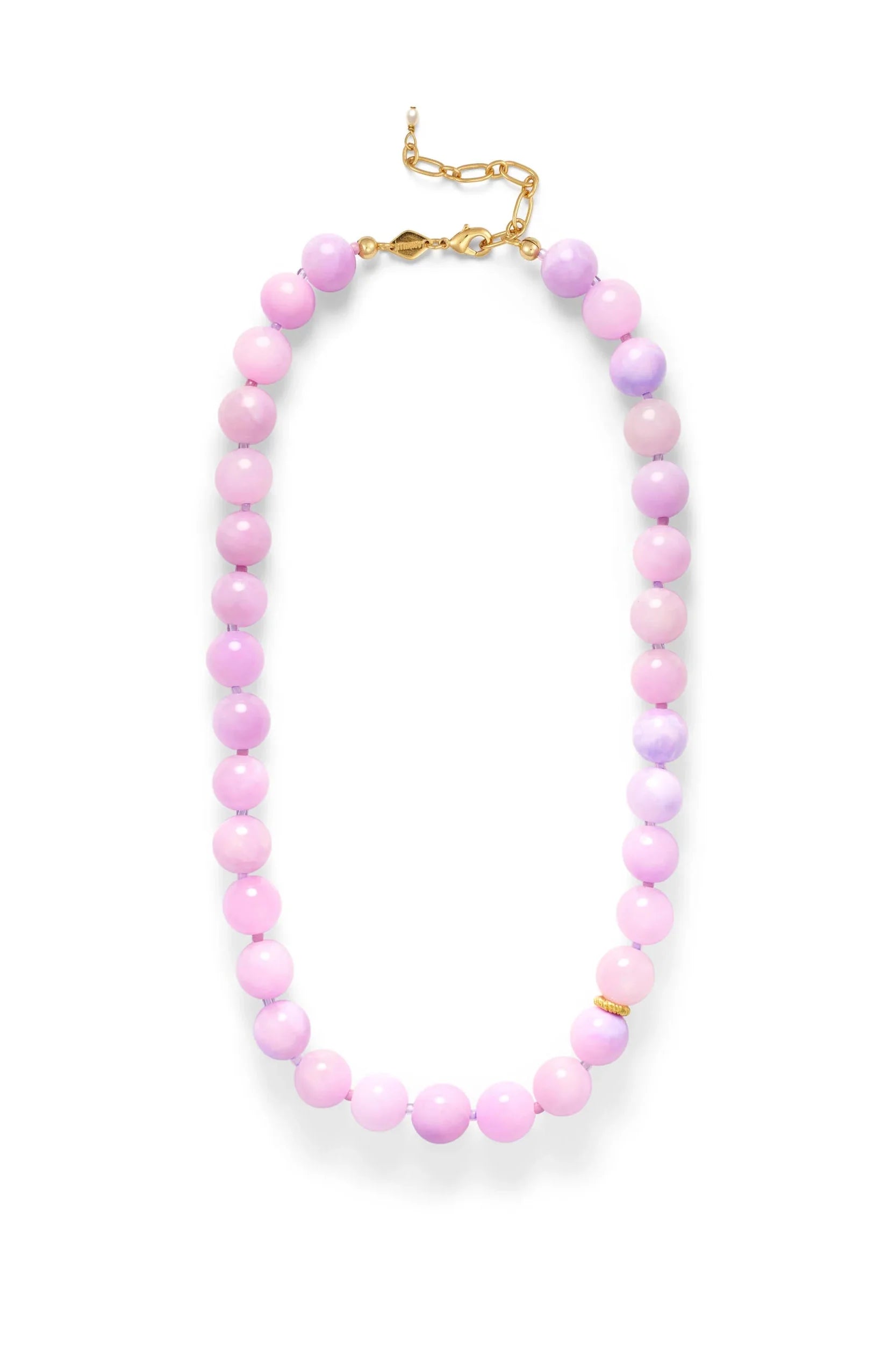 Anni Lu - Halskæde - Lilac - Ball Necklace