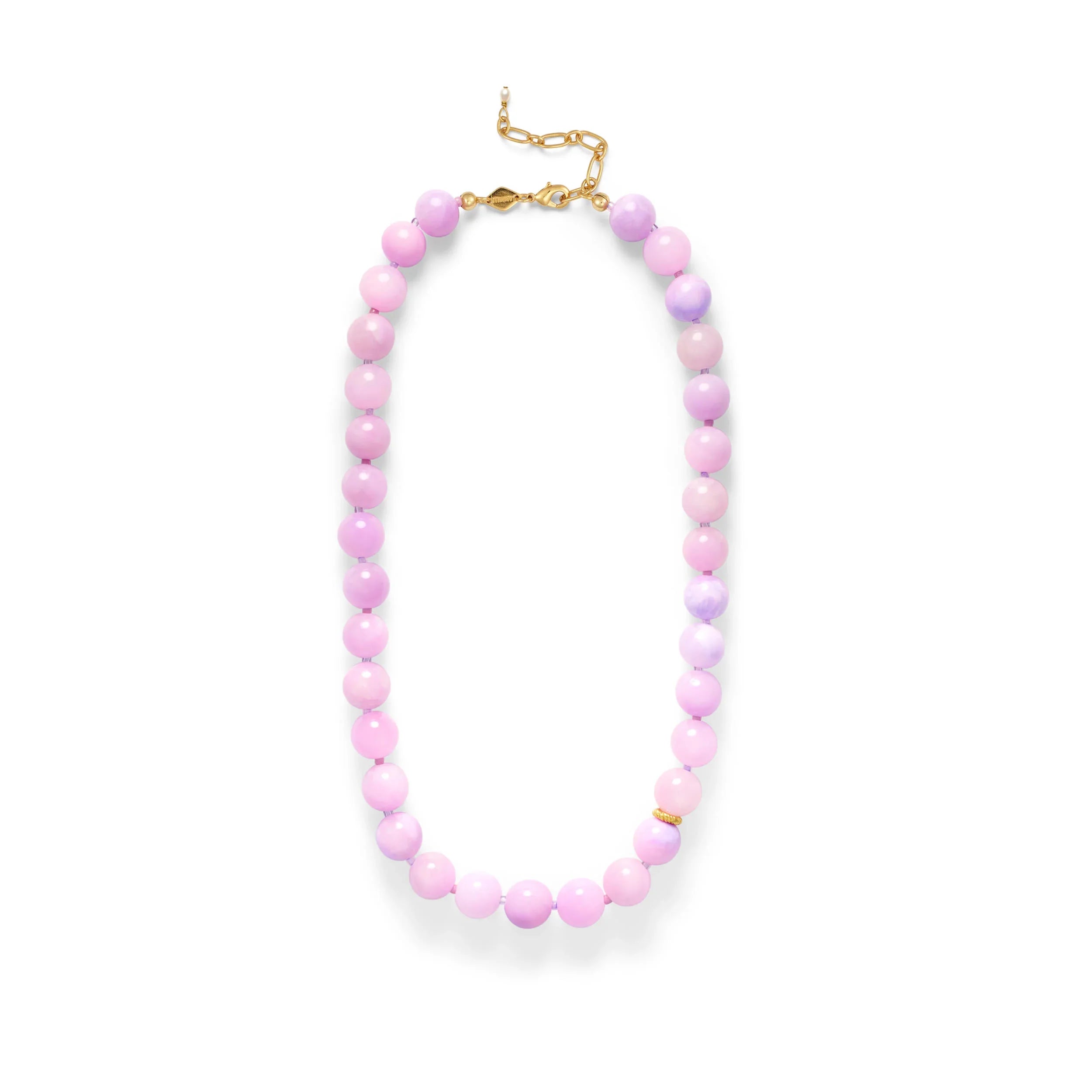 Anni Lu - Halskæde - Lilac - Ball Necklace