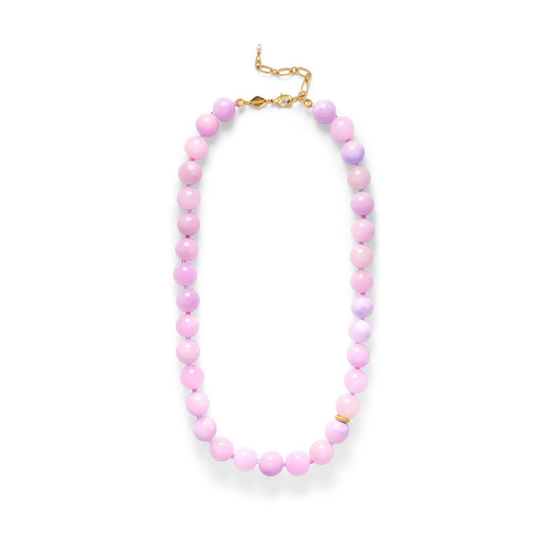 Anni Lu - Halskæde - Lilac - Ball Necklace