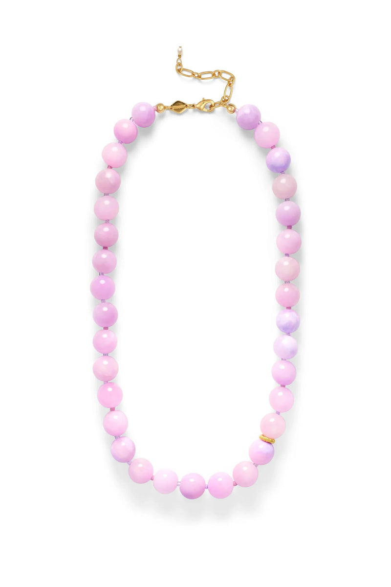 Anni Lu - Halskæde - Lilac - Ball Necklace