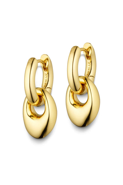 Anni Lu - Øreringe - Guld - Petit Pebble Hoop