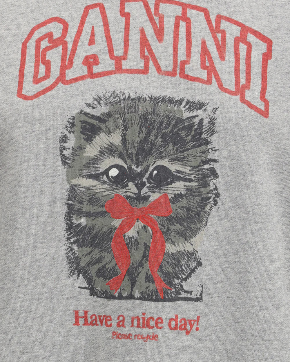 GANNI - Sweatshirt - Paloma - Kitty Print