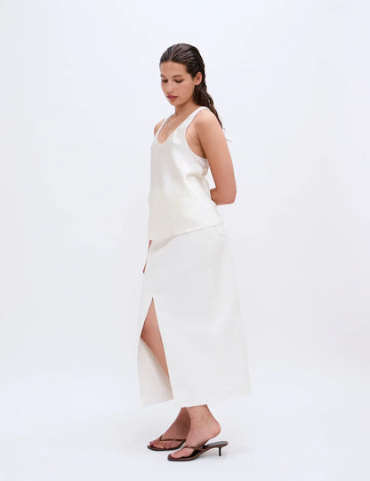 2NDDAY - Top - Hvid - Amalia - Stilkompagniet.dk