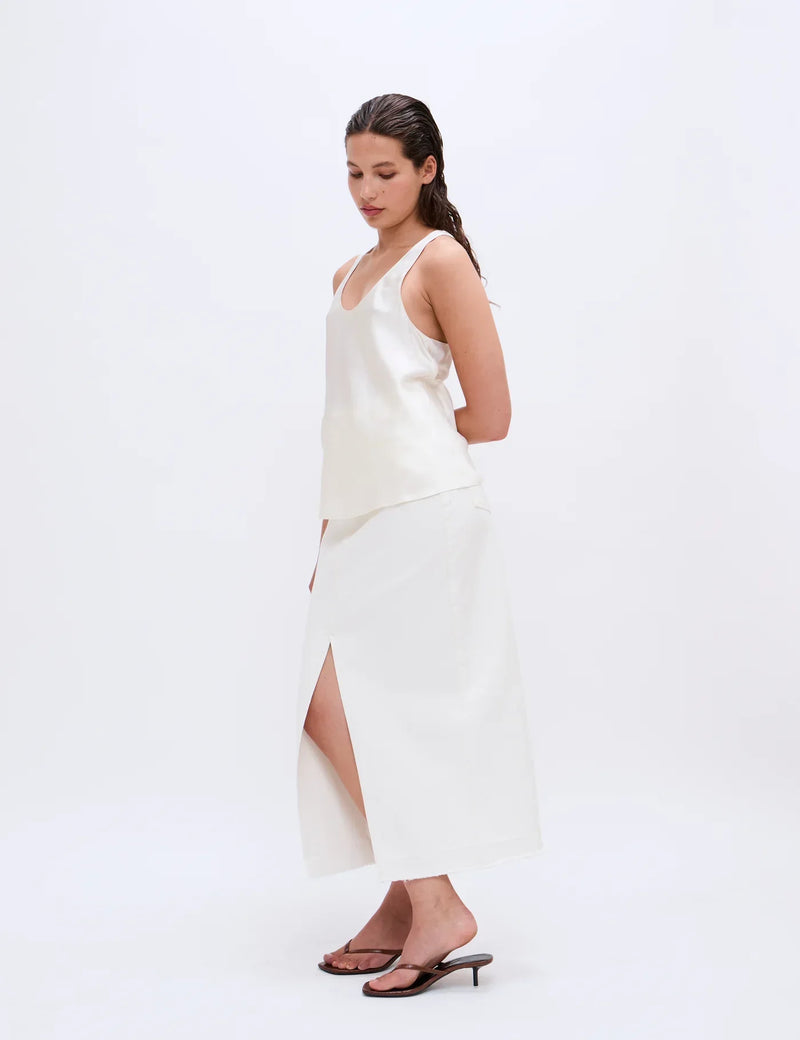 2NDDAY - Top - Hvid - Amalia - Stilkompagniet.dk