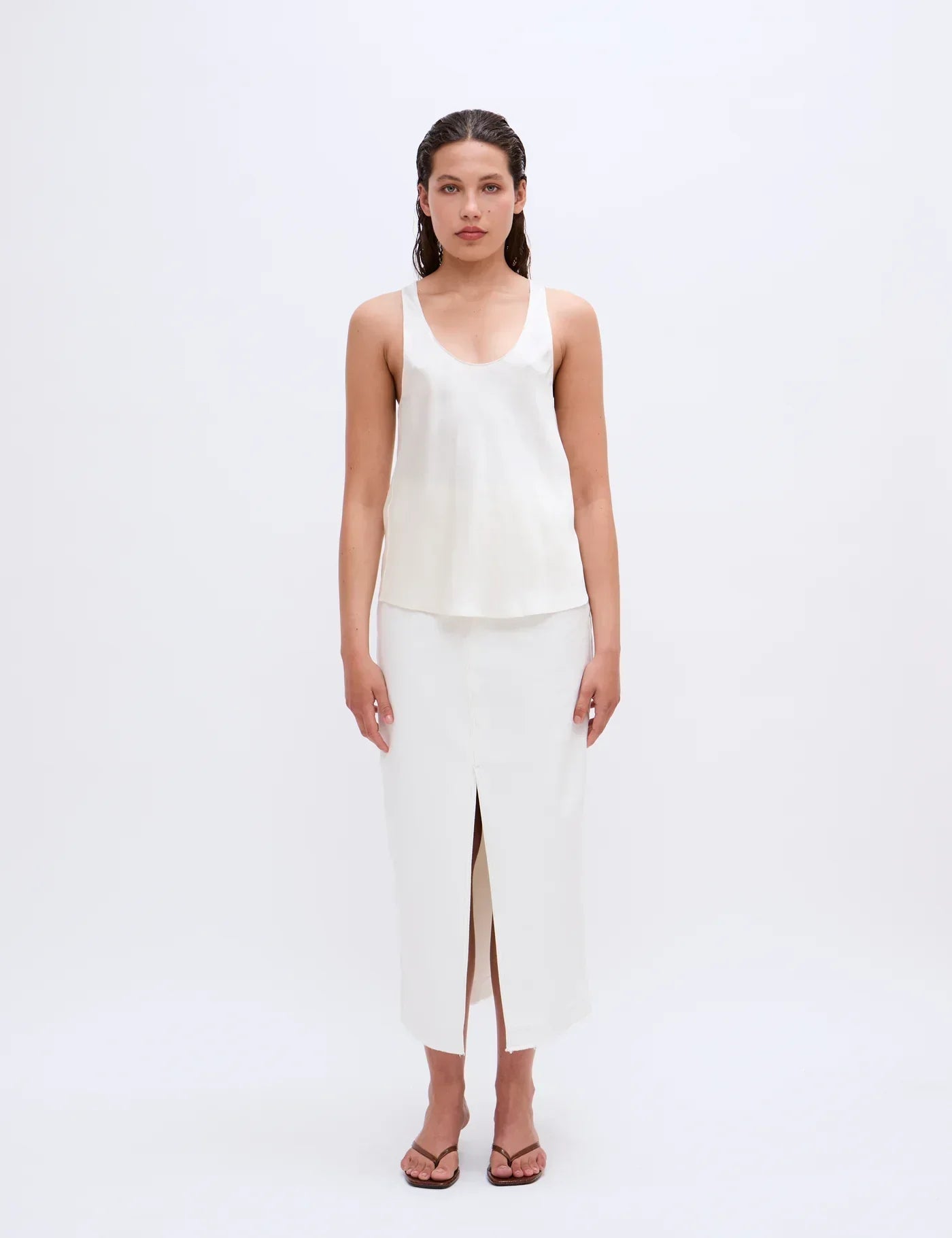 2NDDAY - Top - Hvid - Amalia - Stilkompagniet.dk