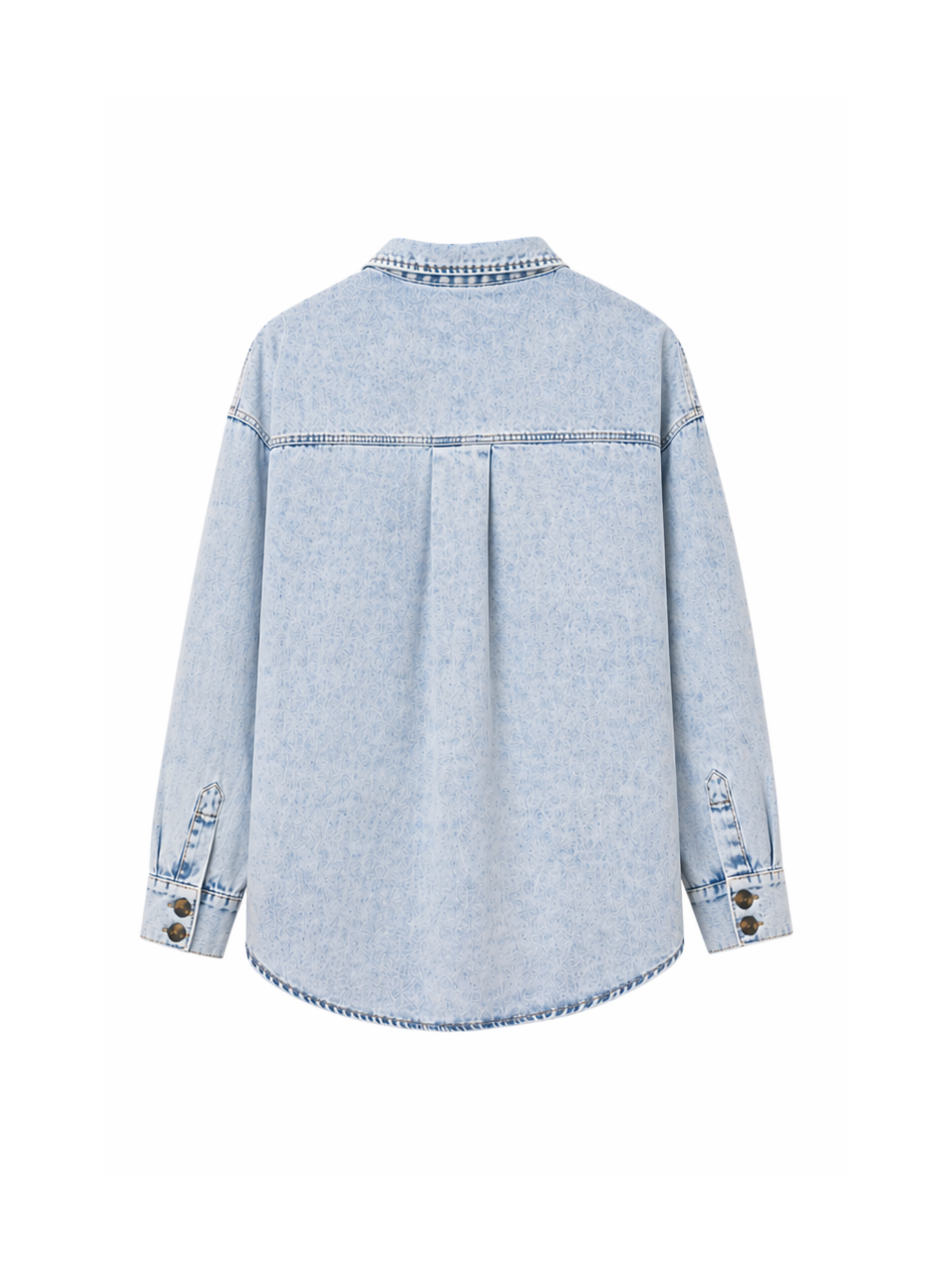 The Collection - Denim Skjorte - Light Blue - Maya