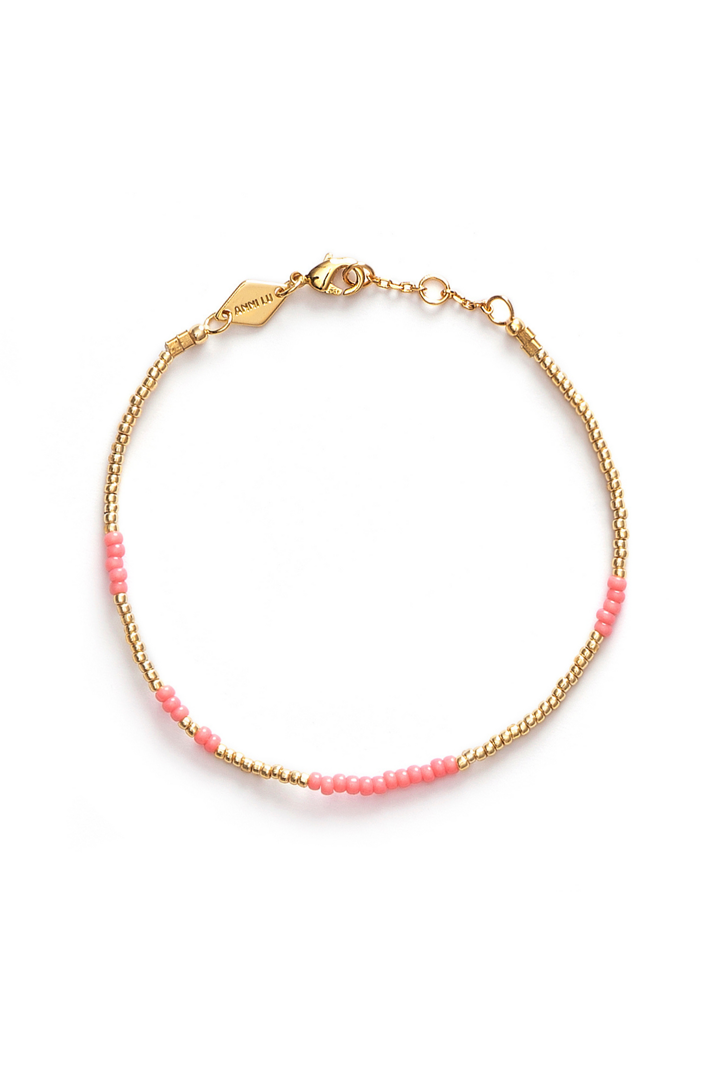 Anni Lu - Armbånd - Peach - Asym