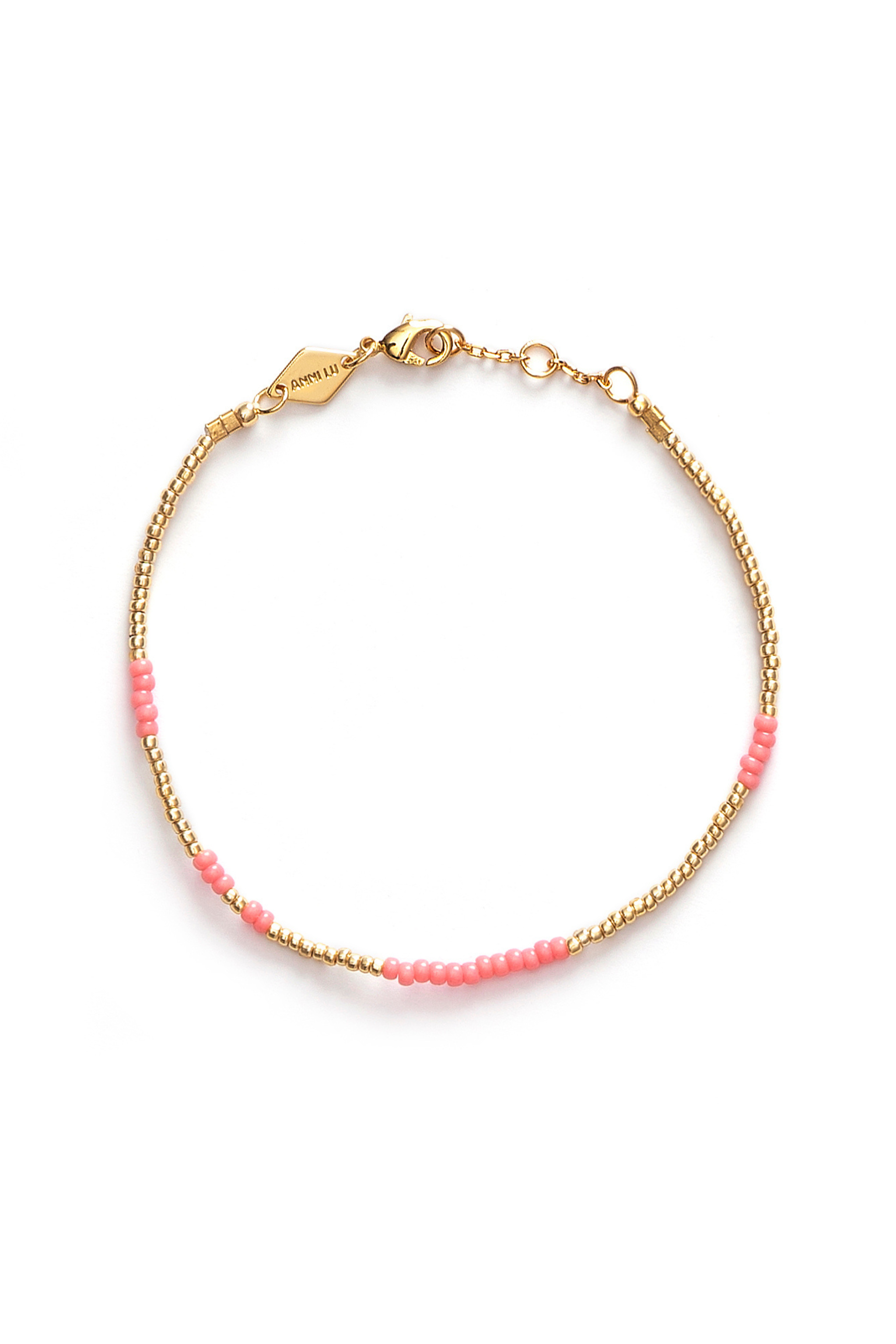 Anni Lu - Armbånd - Peach - Asym