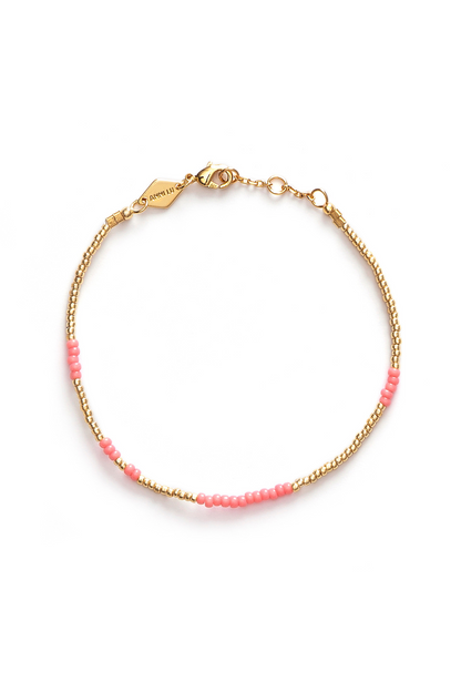 Anni Lu - Armbånd - Peach - Asym