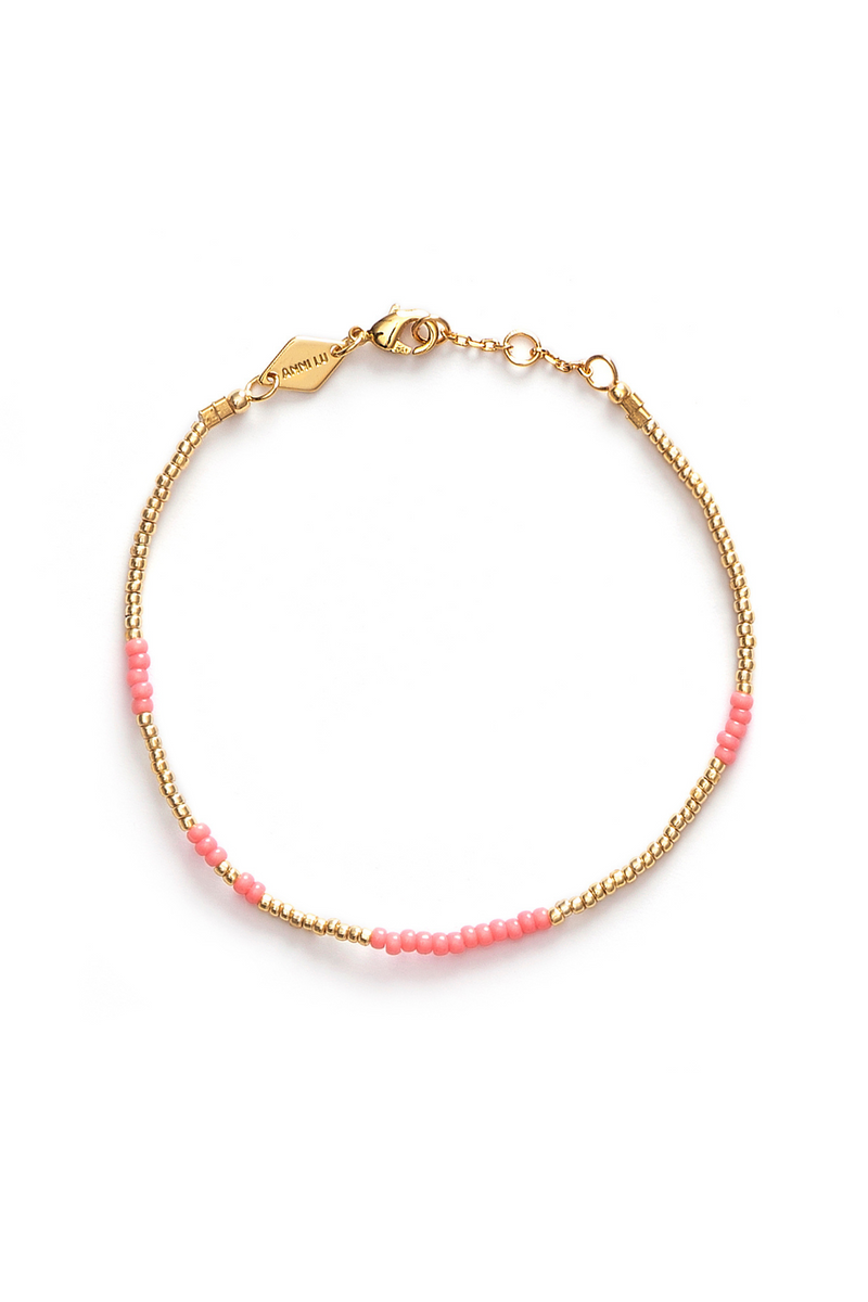 Anni Lu - Armbånd - Peach - Asym