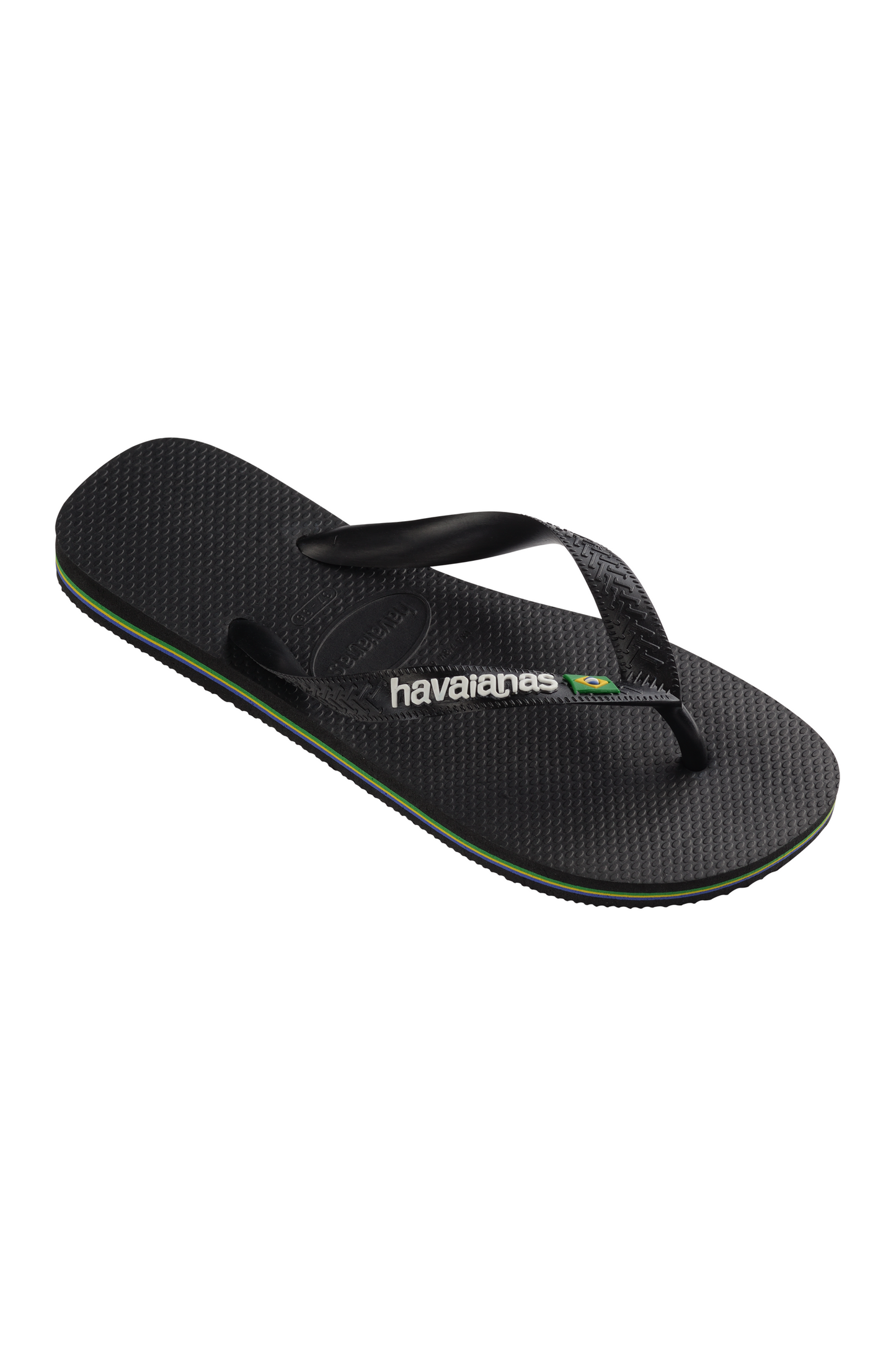 Havaianas - Klipklapper - Black/Black - Brasil Logo FC sss