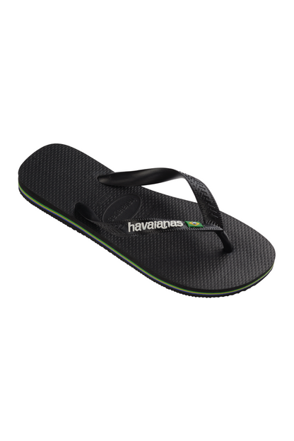 Havaianas - Klipklapper - Black/Black - Brasil Logo FC sss