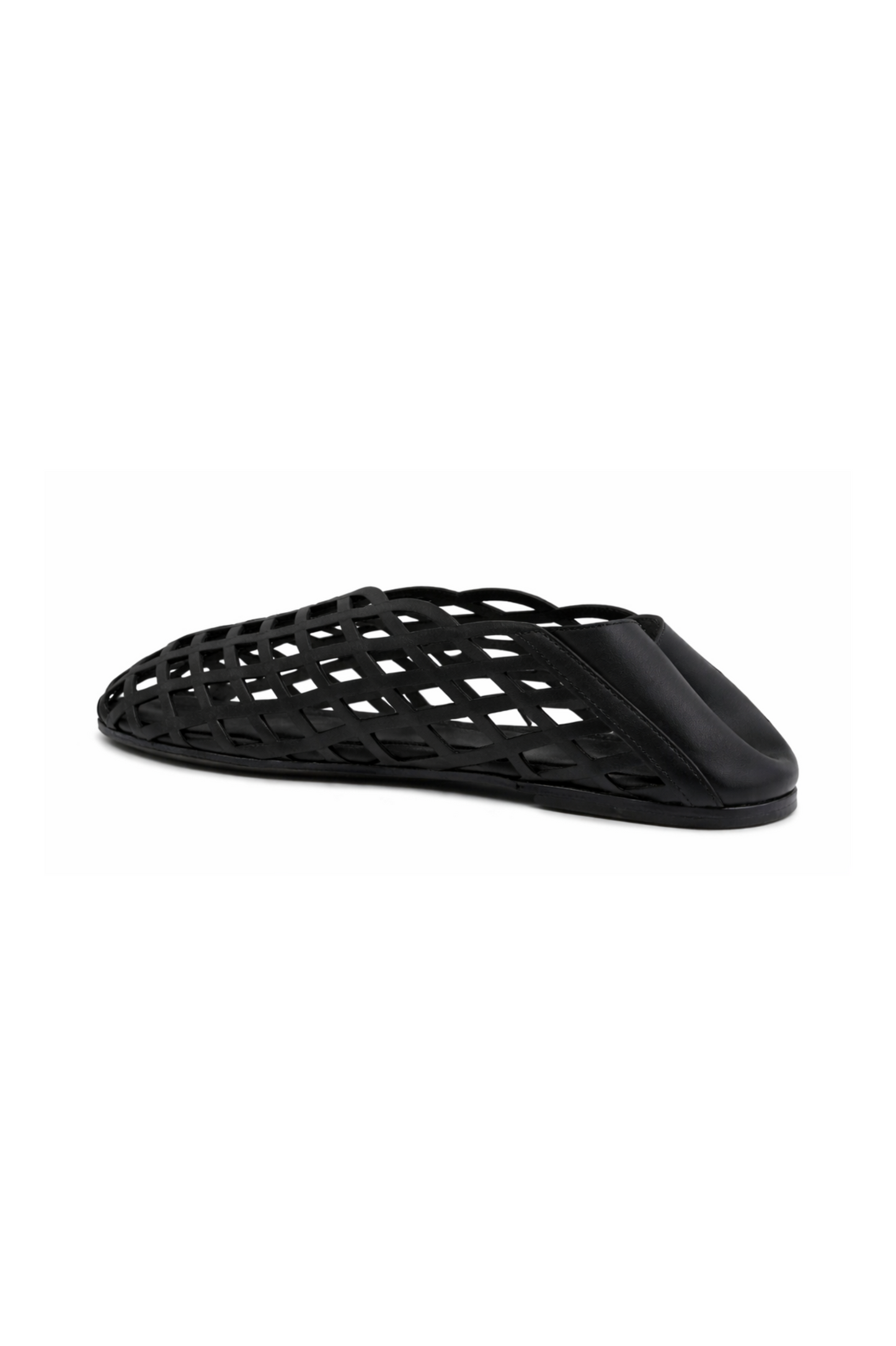 Gia Borghini - Sandal - Black - Peek-a-boo Ballerina