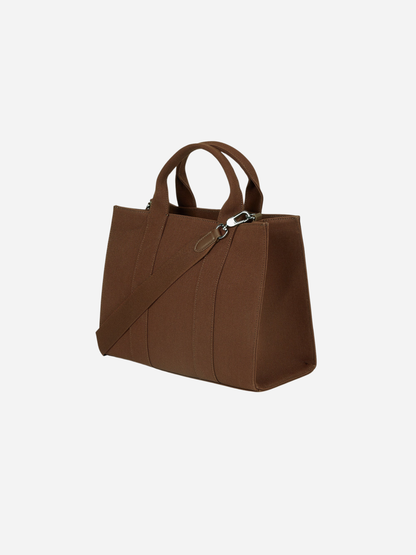 Canvas Shopper Taske -  Brun - Karl Lagerfeld