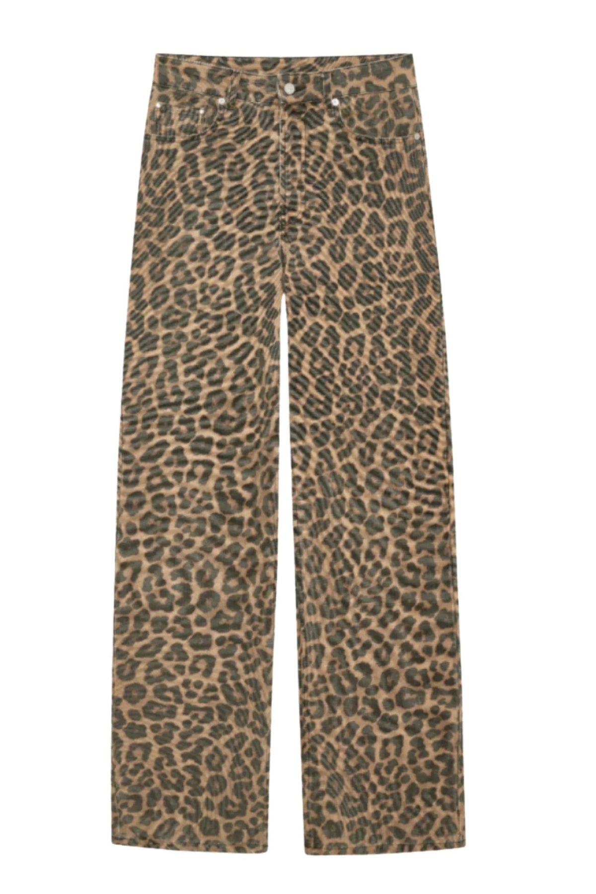 ANINE BING - Jeans - Leopard - Hugh Jean - Stilkompagniet.dk