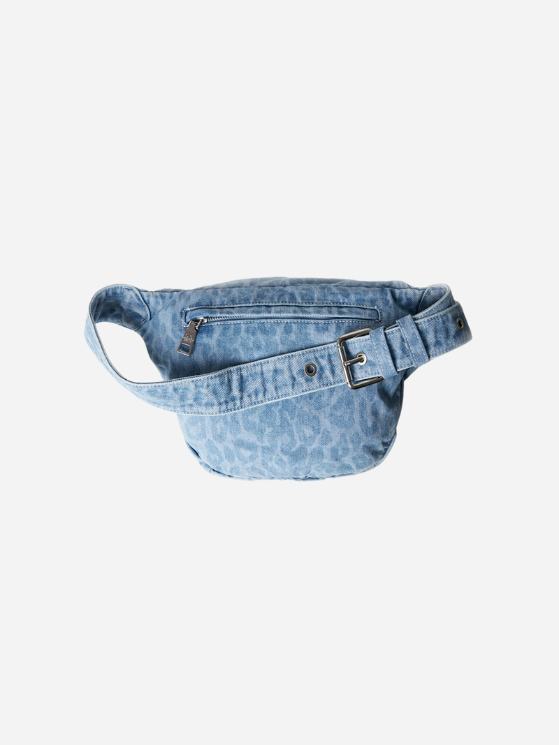 Lala Berlin - Bæltetaske - Washed Blue leo - Becca