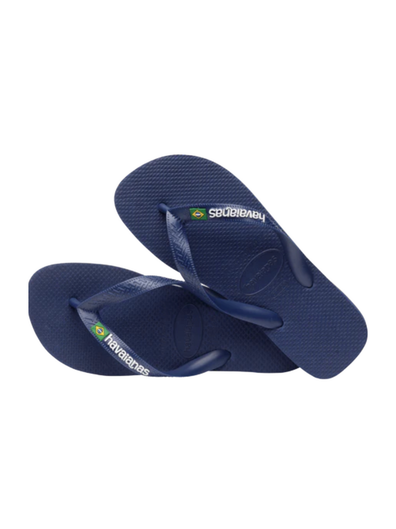 Havaianas - Klipklapper - Navy blue - Brasil Logo FC sss