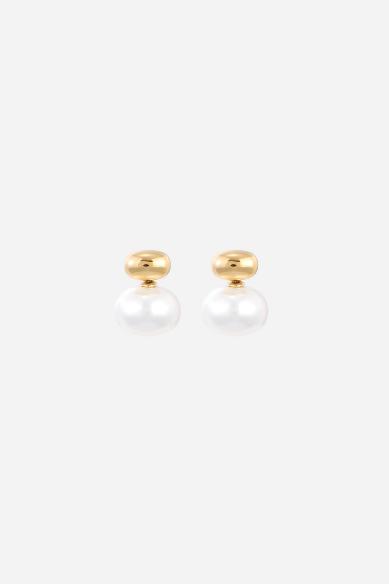 Nine - Sole pearl Earrings