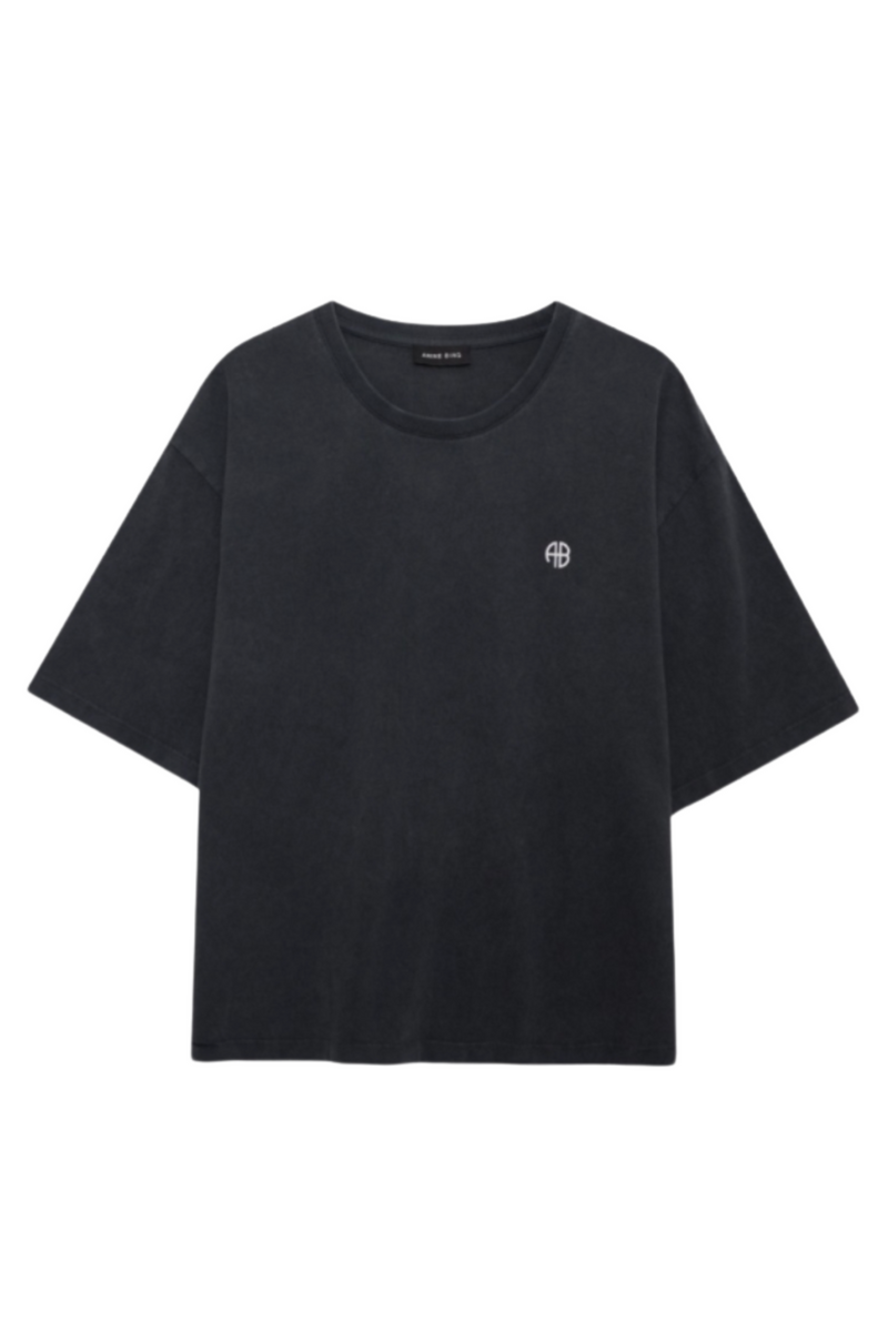 Anine Bing - Tshirt - Black - Rudy
